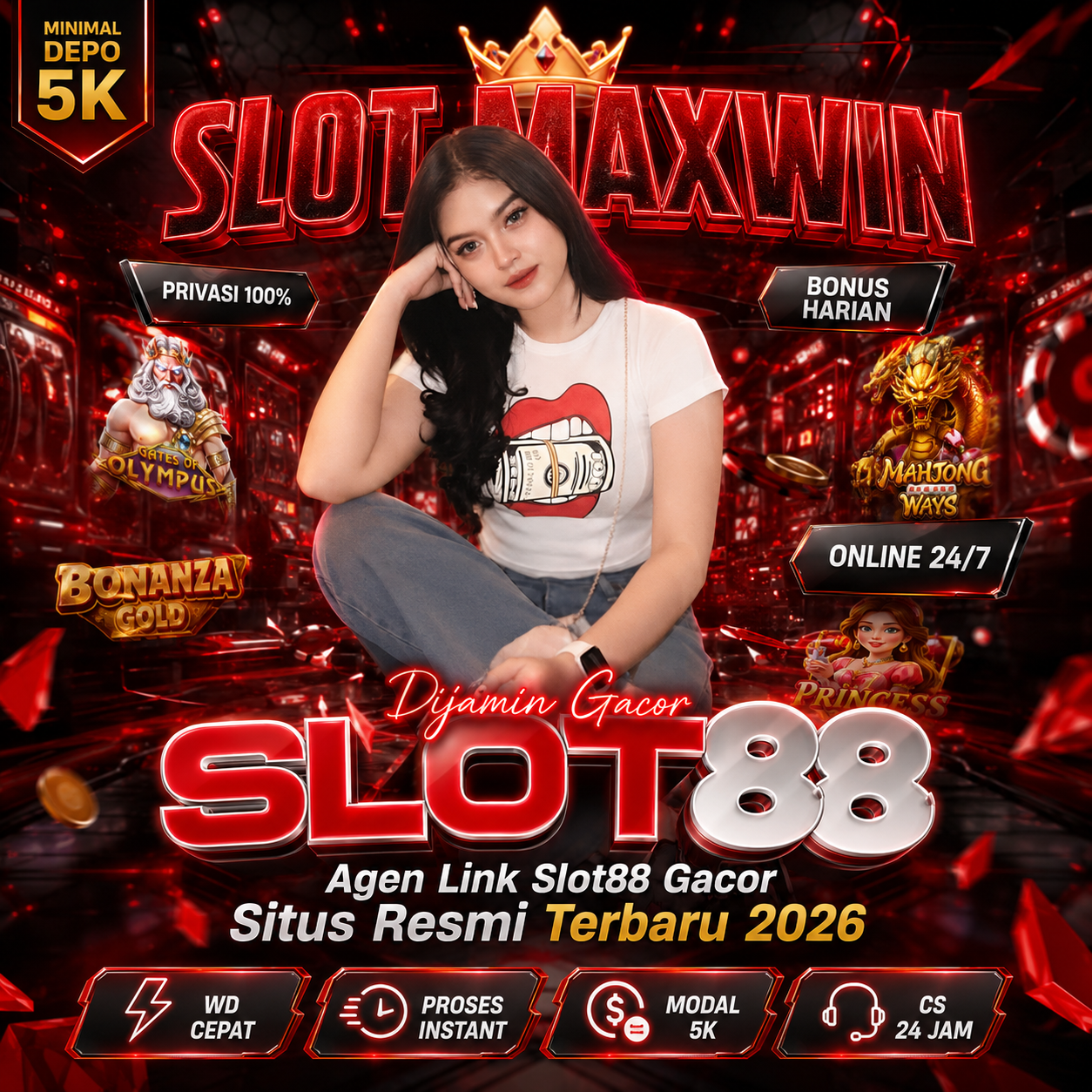 SLOT MAXWIN : Agen Link Slot88 Gacor Situs Resmi Terbaru 2026